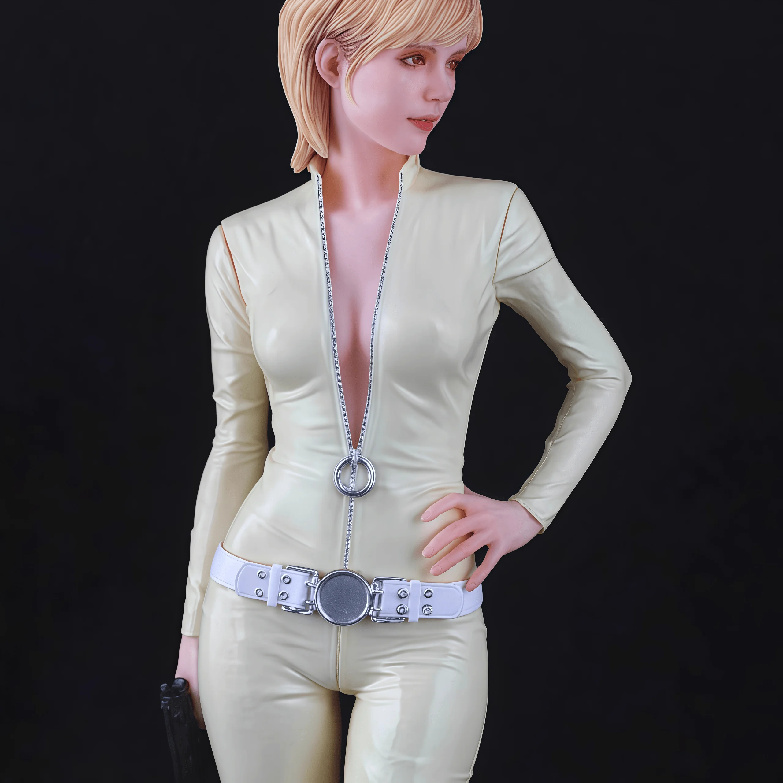 1/12 Cast Resin Model, Female Spy, Uncolored Model Needs To Be Assembled
