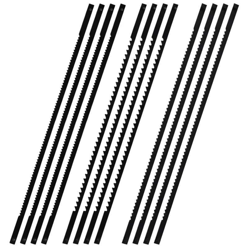 ABHI-5 Inch Scroll Saw Blade 36 Pack Compatible For All Machines Require 5In. Pin End Scroll Saw - 10 TPI, 15 TPI, 18 TPI