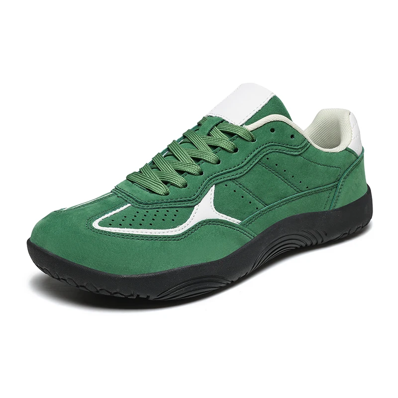 Men's Hiking Shoes Big Size Outdoor Walking Shoes Designed for Men Trekking and Mountain Hiking Sneakers Green Beige