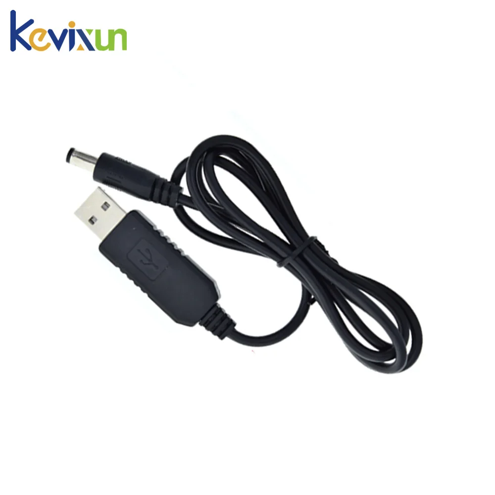 Usb Power Boost Line Dc 5v To Dc 9v / 12v Step Up Module Usb Converter Adapter Cable 5.5x2.1mm Plug