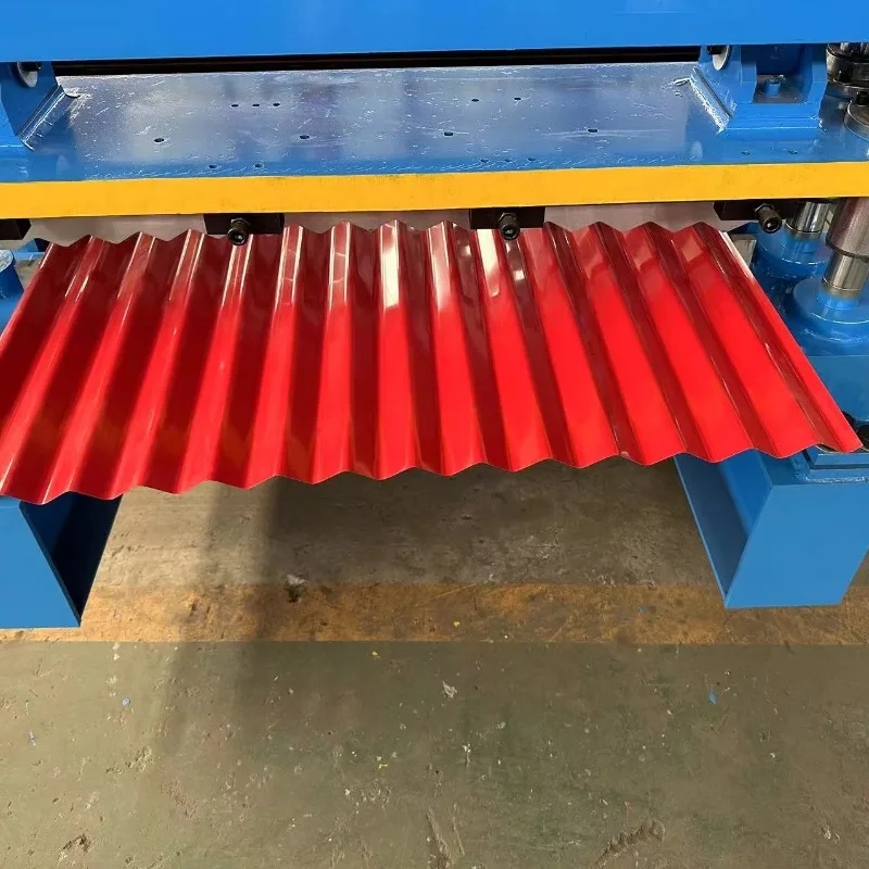 YG Customized High Speed Color Steel Corrugated Iron Sheet Roofing Tile Full Hard Corrugate Roofing Sheets Machine