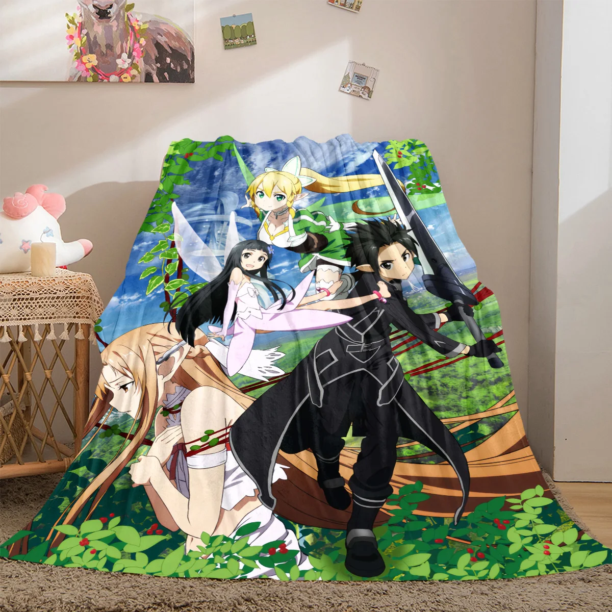 Sword Art Online Selimut Flane - Home Textiles Online ulasan dan harga