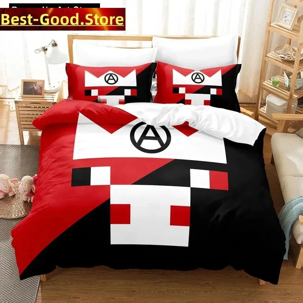 

3D Print Fashion Alex Technoblade Bedding Set Boys Girls Twin Queen King Size Duvet Cover Pillowcase Bed boys Adult Bedroom