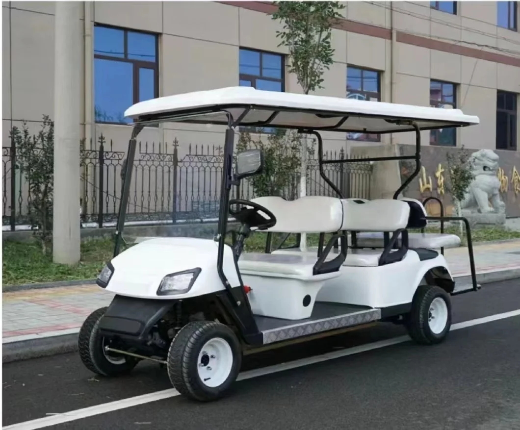 Design a new 6-seater electric golf cart with short waiting time. The manufacturer sells it directly for fashion