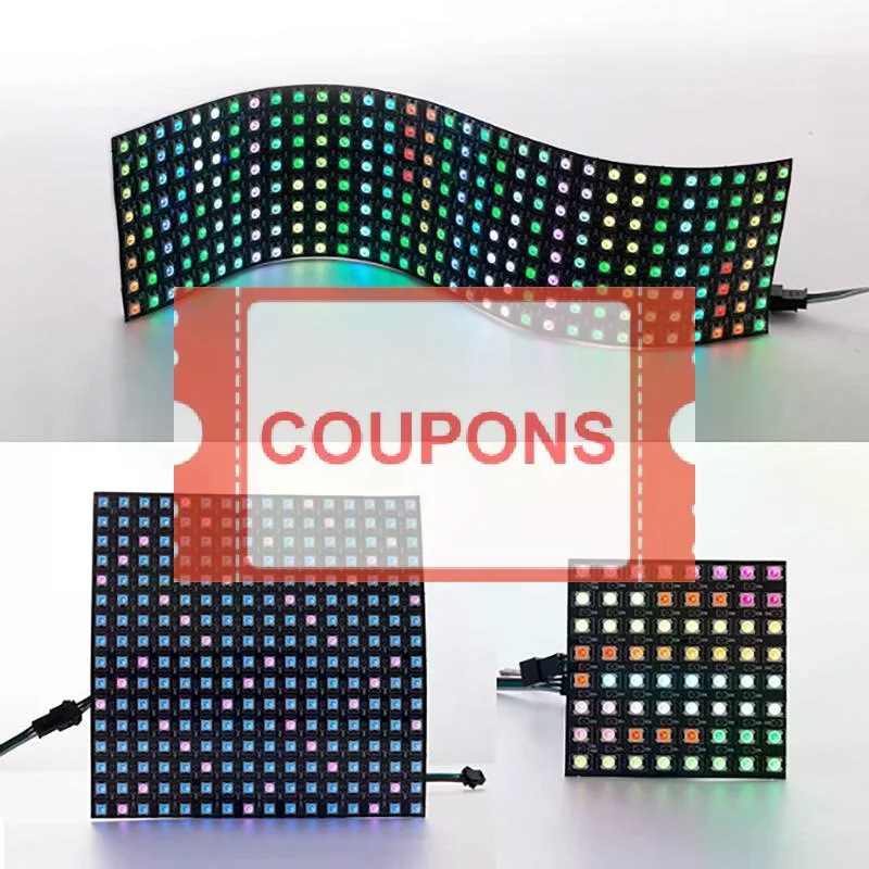Умная пиксельная матричная пан – обзор и цена Rgb Led Matrix 8X8