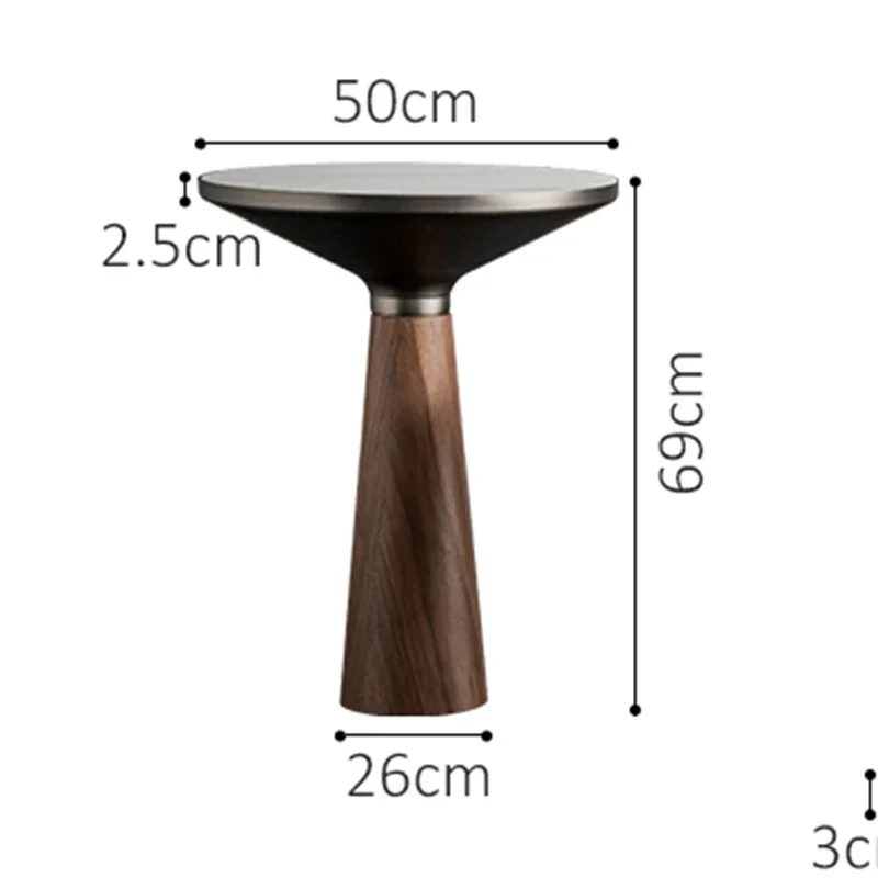 Living Room Round Table Bedroom Mobile Modern Nordic Dressers Tea Table Garden Center Theater Mesa Plegable Patio Furniture DWH
