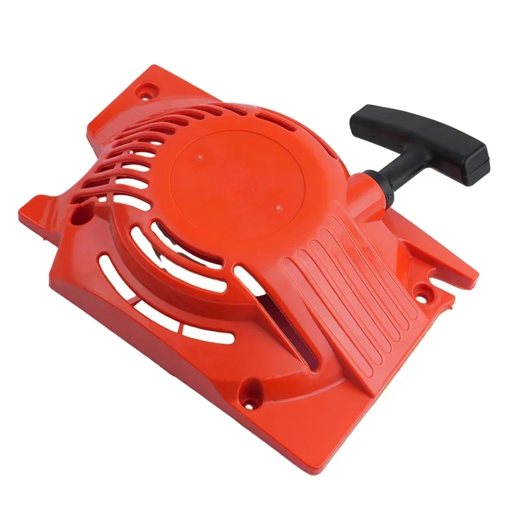 Orange Recoil Starter Plastic SX62 62cc Accessory Chainsaws DMC6200CS 62cc Easy installation Useful Convenient