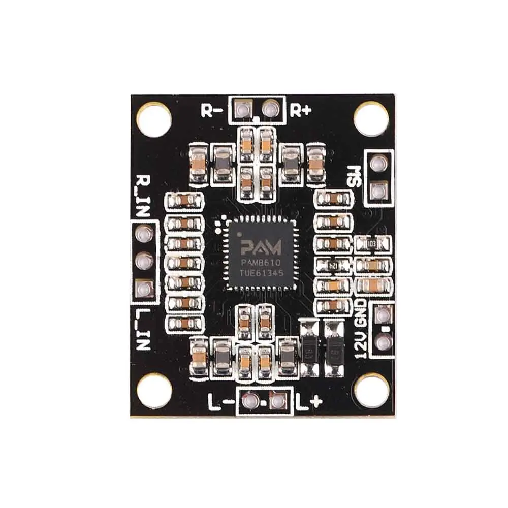 PAM8610 Digital Stereo Audio Amplifier Board 2 * 15W Mini Stereo AMP Audio Amplify Board 12V AMP Class D Low Distortion