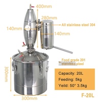 20L Alcohol Distiller For Small Wine Making Machine For Home Distilled Alcohol Watermelon Moonshine Stanley Cup