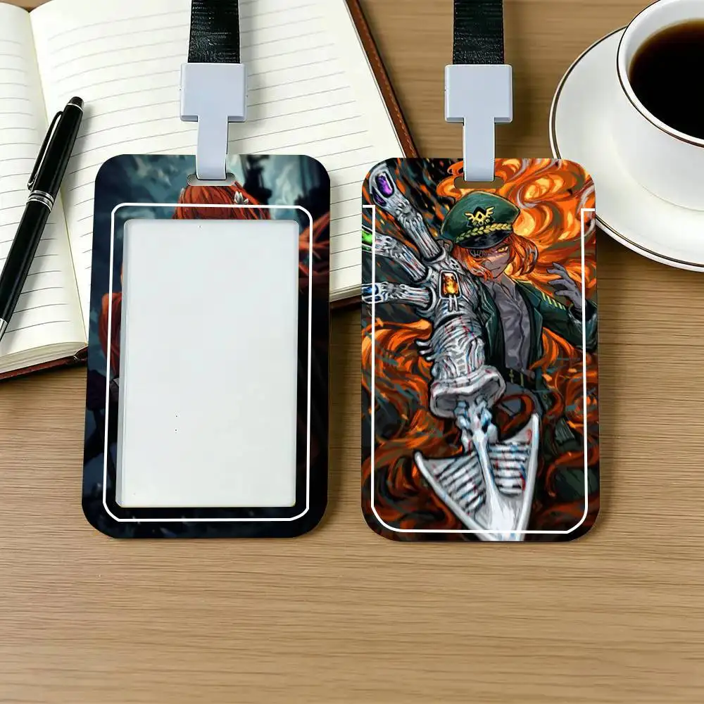 

Анимированные держатели для карт Ismael I-limbus Company с черным шнурком для студенческих карт питания и удостоверений личности, для школы