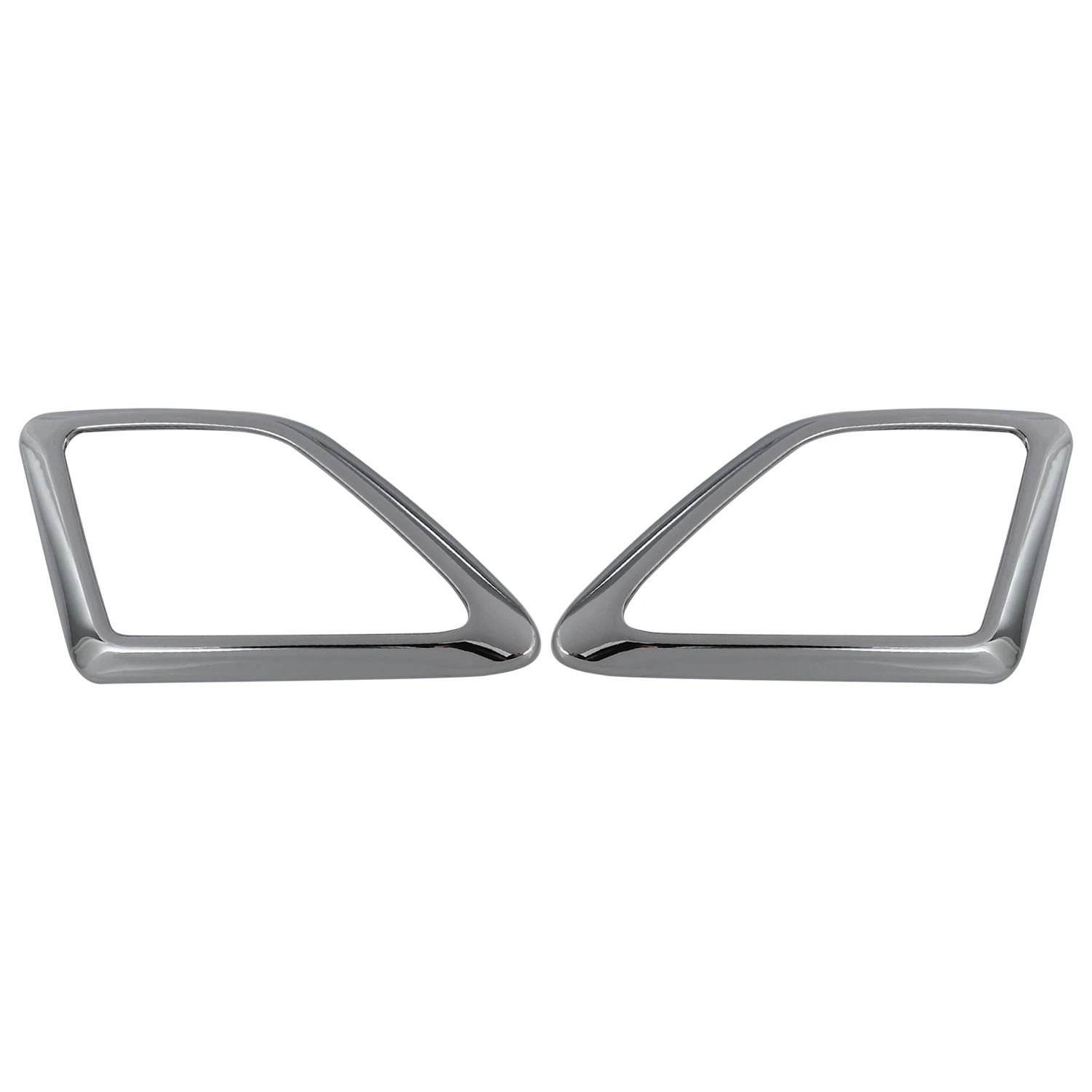 Super Sale for Land Cruiser Prado 150 2010-2018 Car Front Door Window Inner Triangle a Column Cover Trim Accessories
