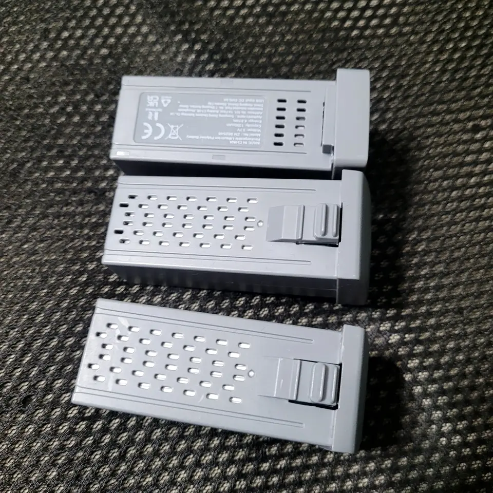 2 Baterías De Repuesto Para Drone – 3.7V 1300mAh Con Pantalla, Compatibles Con GT8 RC Quadcopter 4K/8K