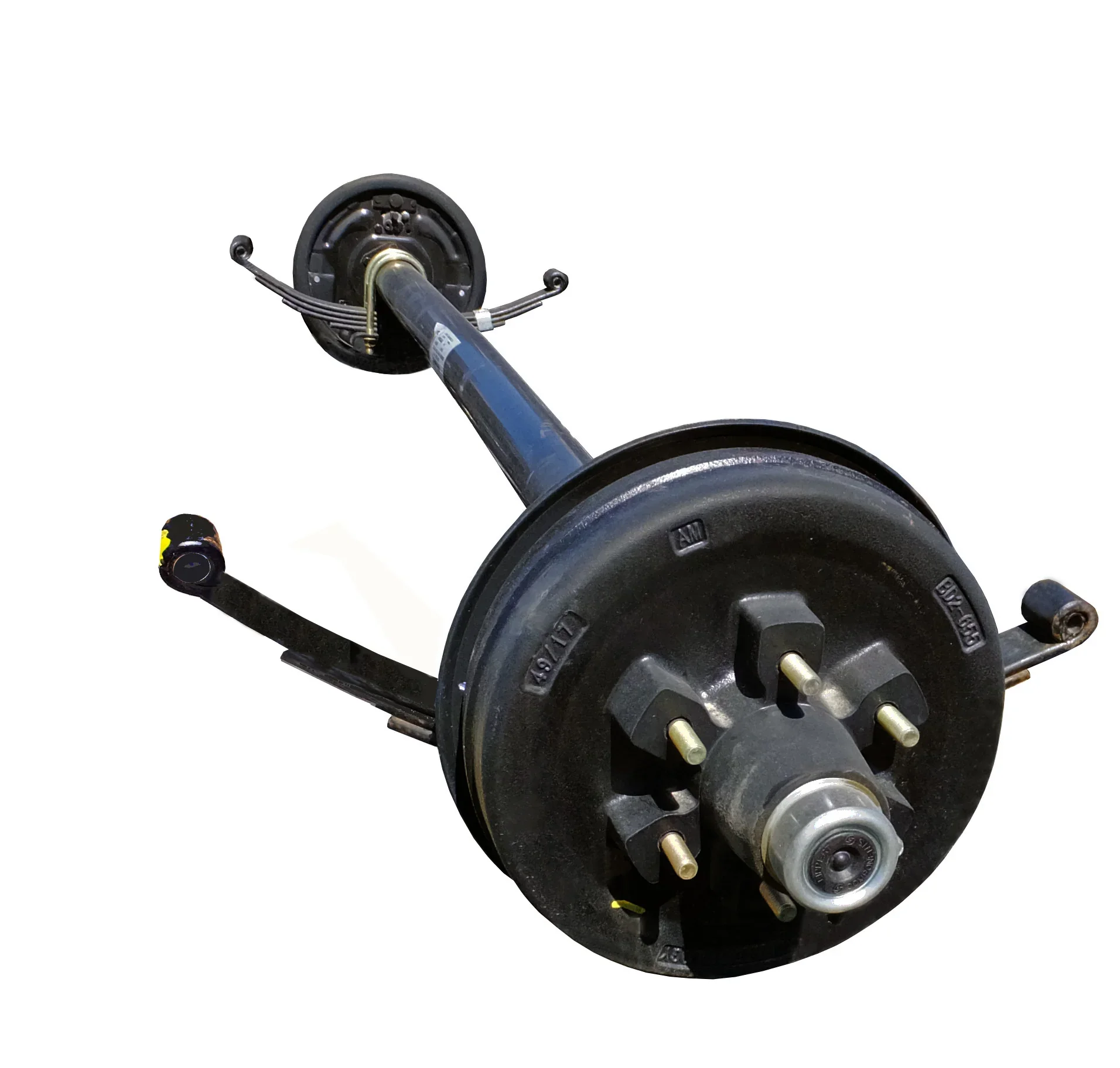 

Factory Outlet Boat Trailer Half Torsion Axle Kits With Electric Brake Drum