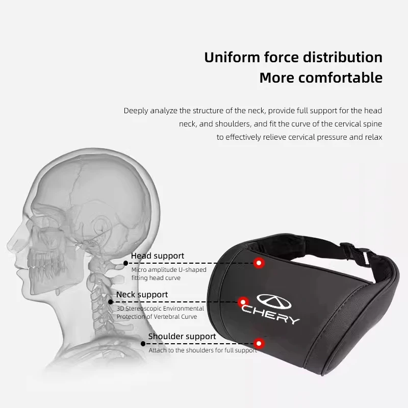 For Chery Jetour DASHING X-1 Plus DTC T2 Traveler X90 Plus X70 PLUS Car Seat Headrest Support Memory Foam Car Rest Neck Pillow - view 4