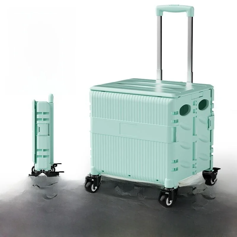carrello-da-shopping-leggero-e-portatile-con-manico-retrattile-ruote-silenziose-corpo-in-acciaio-inossidabile-ideale-per-campeggio-e-acquisto-di-verdure