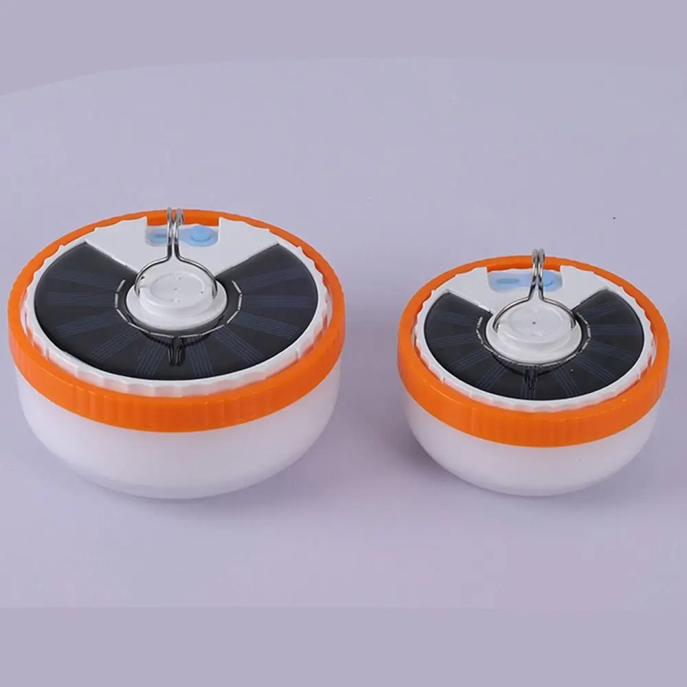 

Portable Solar-Powered Solar LED Camping Lights LED Lighting With Hook Portable Lanterns Bright Waterproof Tent Lights Fishing