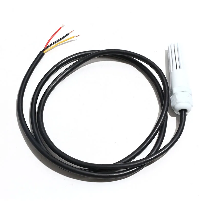 1PC DS18B20 Digital Signal Probe Air Duct Temperature Sensor for Air Pipe & Air Duct with PVC Wire 0.5M/1M/2M/3M/5M -55°C~125°C