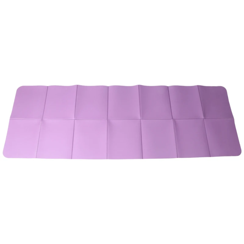 ELOS-Foldable Yoga Mat Folding Travel Fitness Exercise Mat Double Sided Non-Slip For Yoga Pilates & Floor Workouts