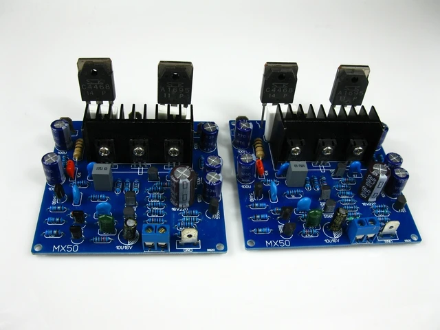 

Reference MX-50 Circuit Dual Channel Amplifier Board