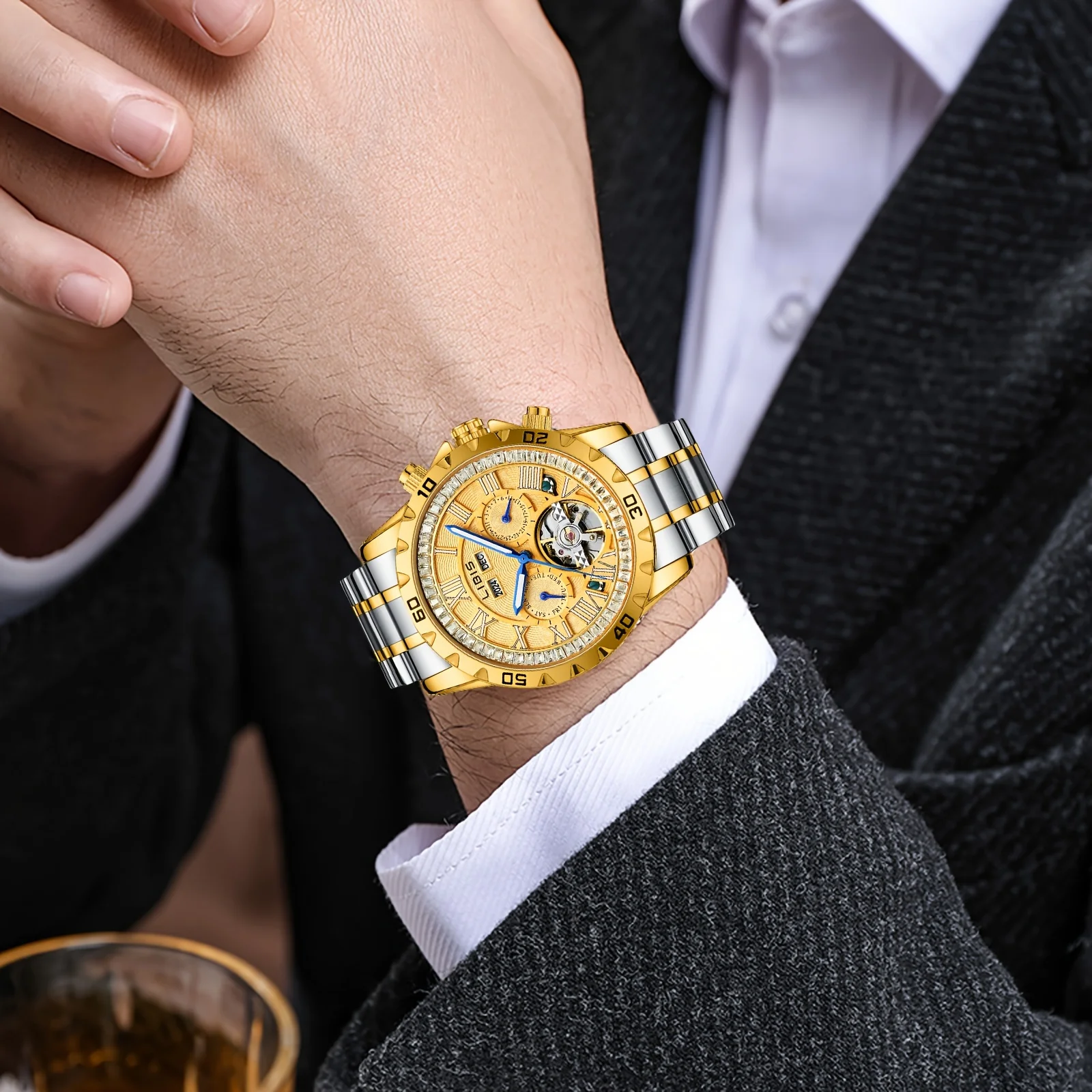 New fashion high-end large dia - đánh giá và giá Stainless Bracelet Diver