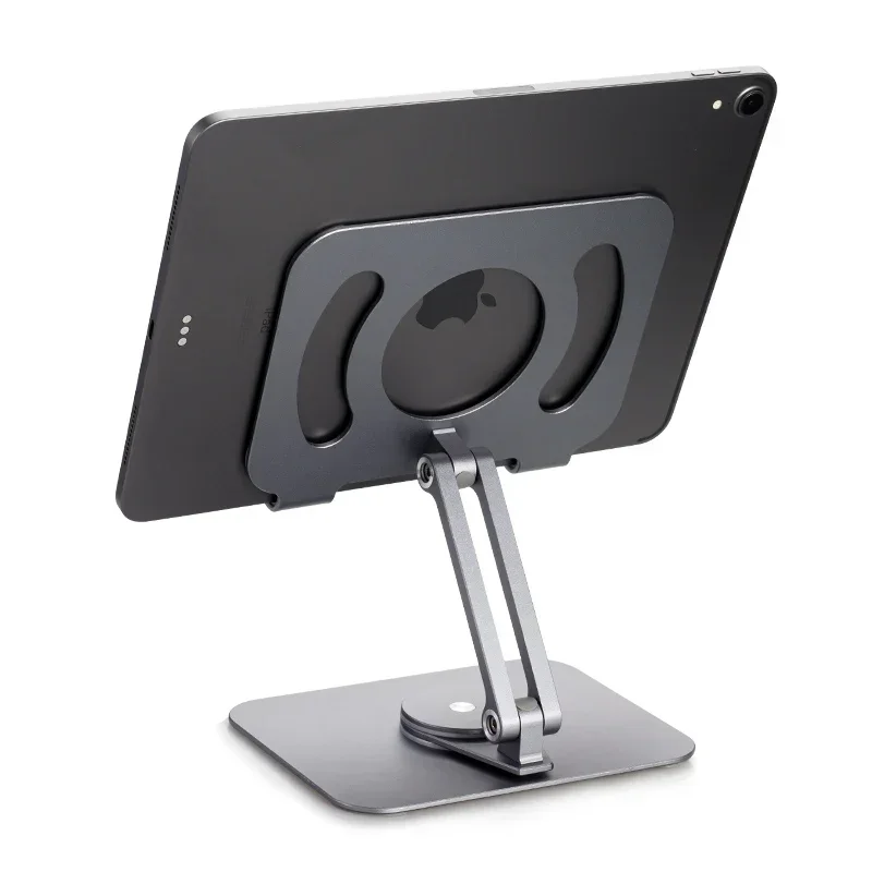 Soporte de aleación de aluminio para tableta, soporte portátil plegable y giratorio para Ipad Mini Air Pro, Samsung, Xiaomi, Huawei Pad