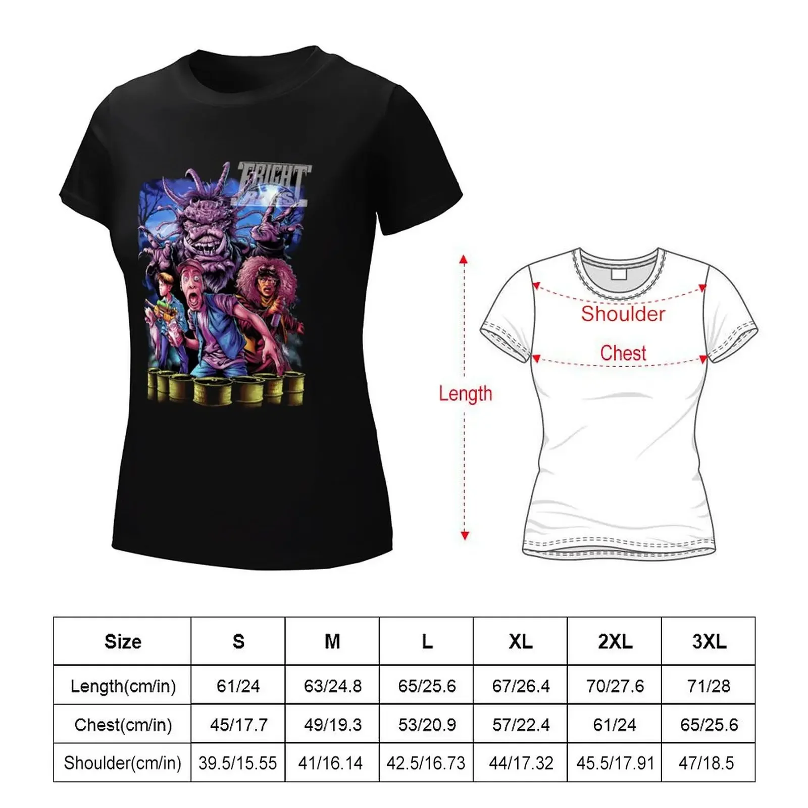 Ernest Scared Stupid Horror Movie Vintage 90s T-shirt Female clothing summer clothes Blouse workout shirts for Women