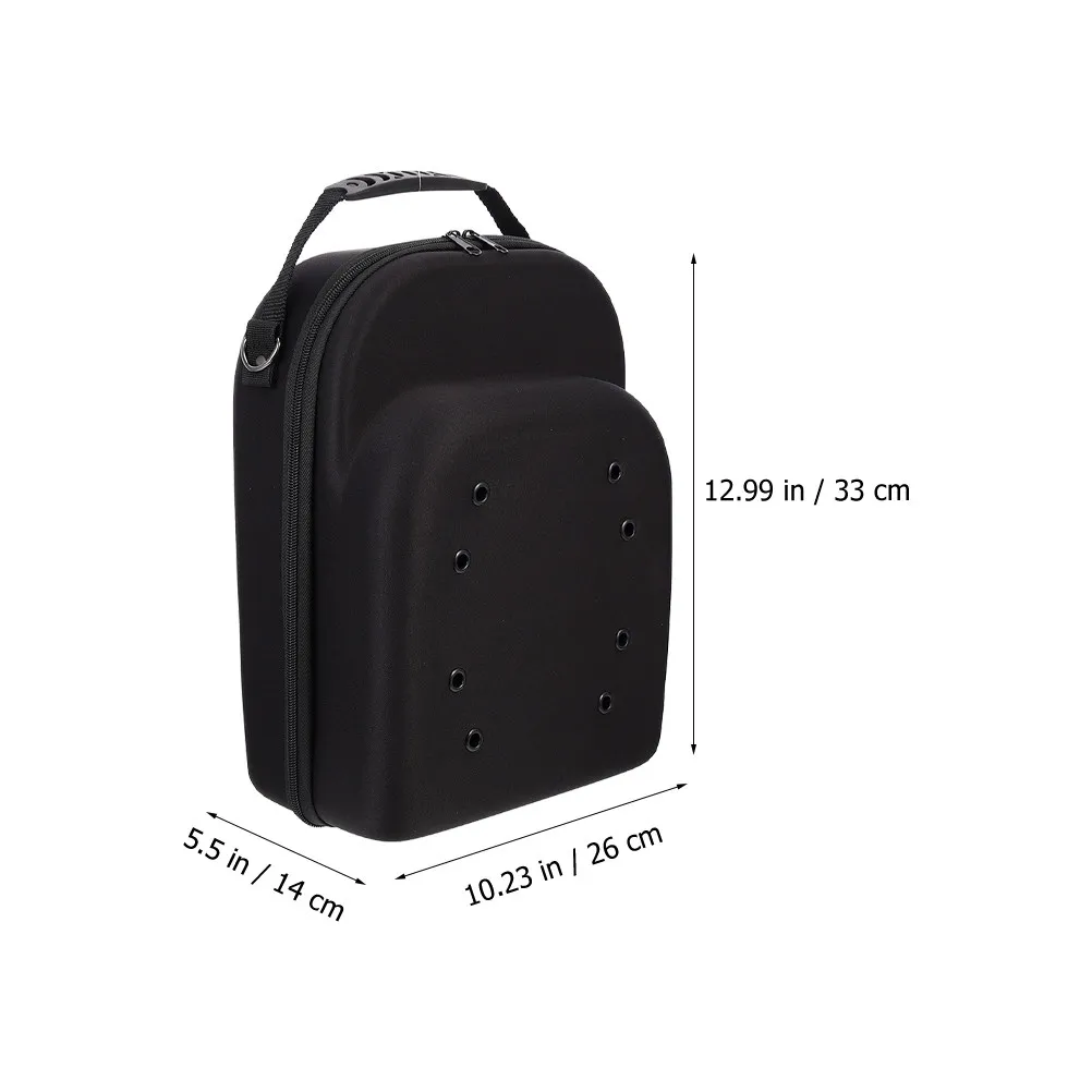 Eva Baseball Cap Storage Box Portable Hard Hat Case Travel Organizer for Caps Protection Shock Absorption Compact Design view 2