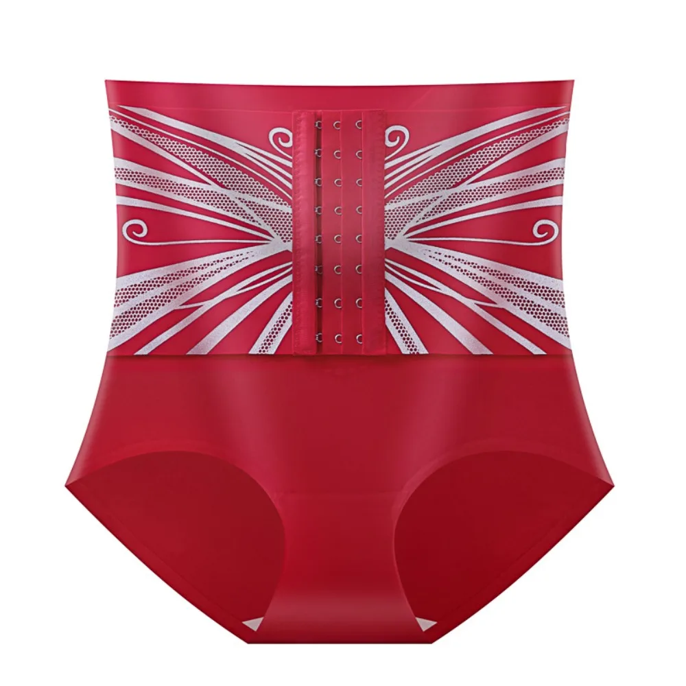 

High Waist Slimming Shaping Panties Shapewear Buckle Tummy Control Underwear Waist Trainer Belly Contracting
