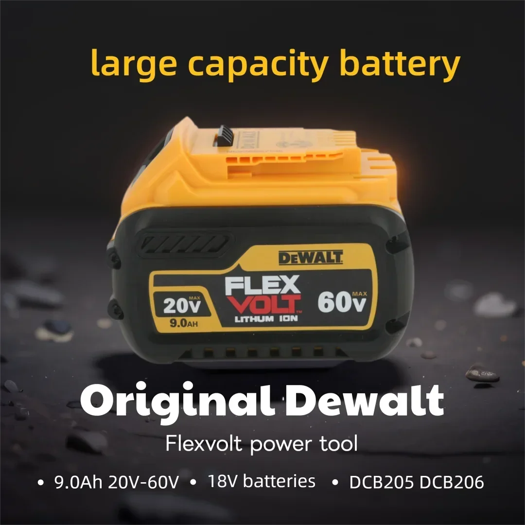 Dewalt Original Battery Powerful Tool Batteries Rechargeable Suitable For DC205 DC206 High Quality Long Lasting