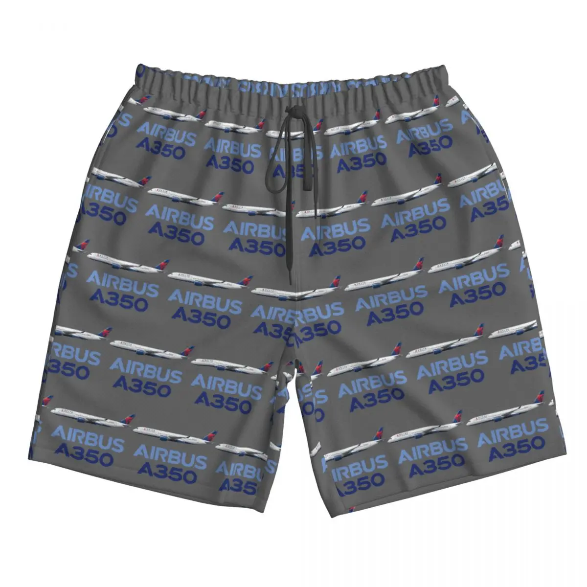 

New Airbus Beluga A350 Trunks Beach Board Shorts Casual Quick Dry Swim Summer Men Pants