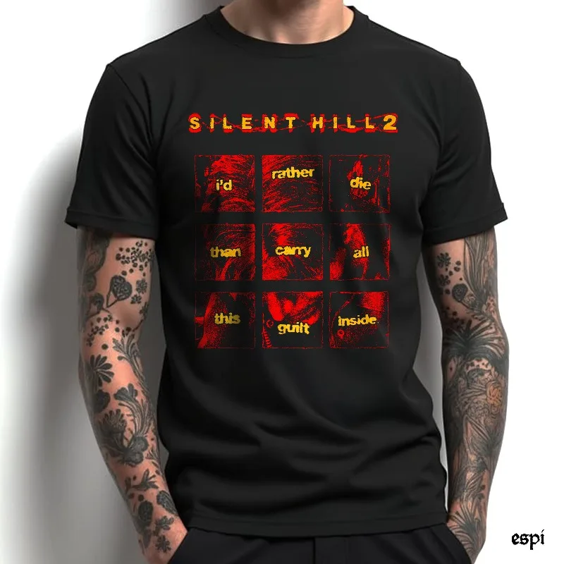 Silent Hill 2 Limited T-Shirt Guilt  Mens T Shirts Vintage T Shirt
