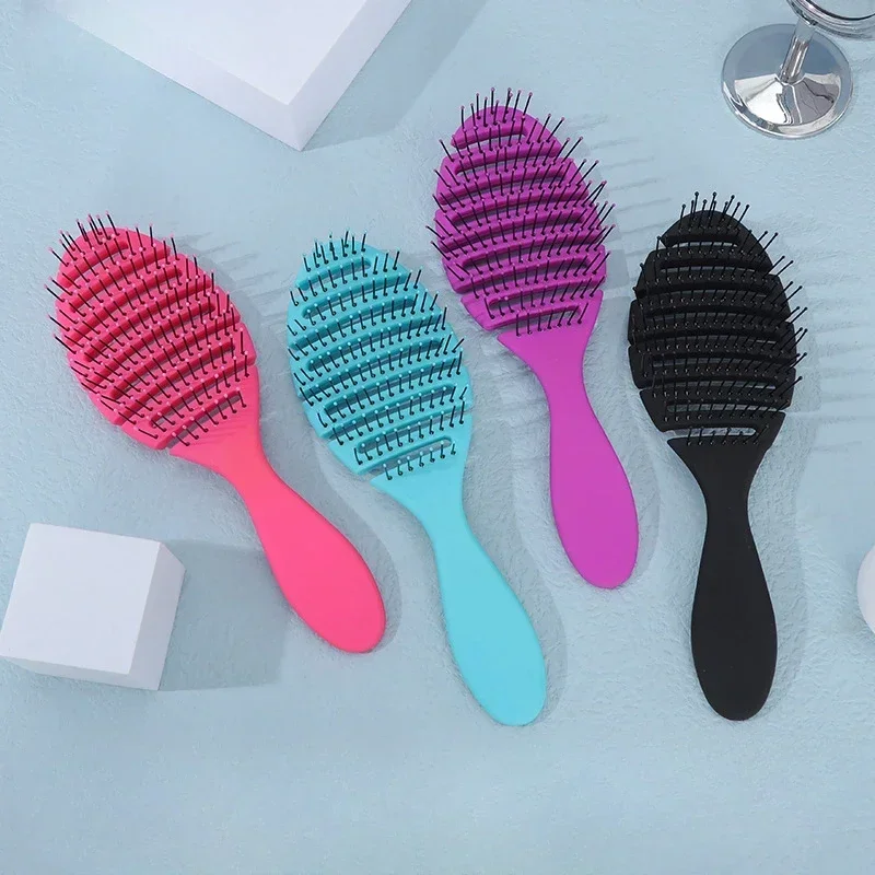 Wet Dry Dual-use Hair Comb Women Air Cushion Scalp Massage Comb Long Hair Smooth Hair Hairdressing Comb Anti-detangling Brush