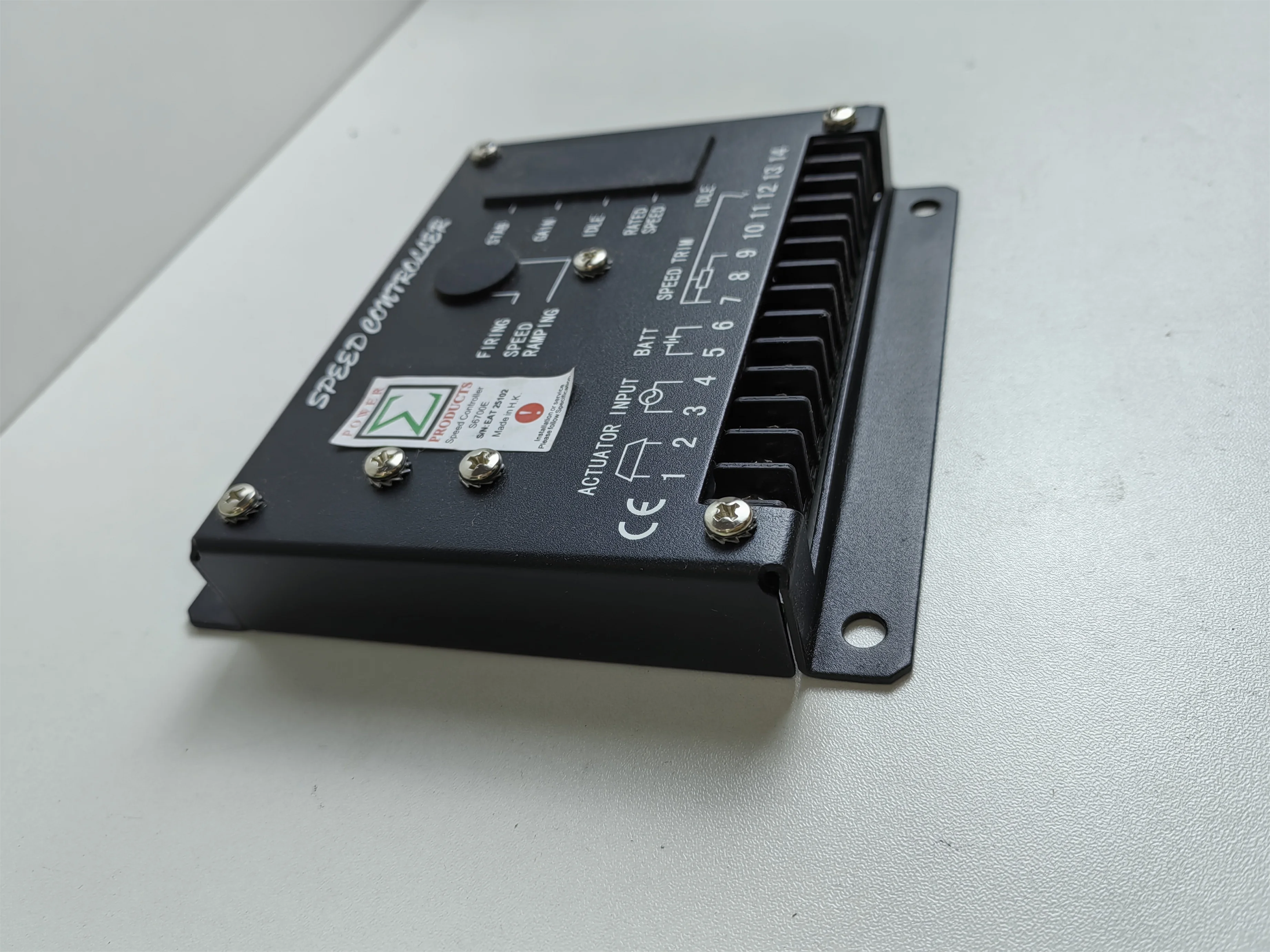 Placa de Control de velocidad del generador, unidad de Control de velocidad S6700E