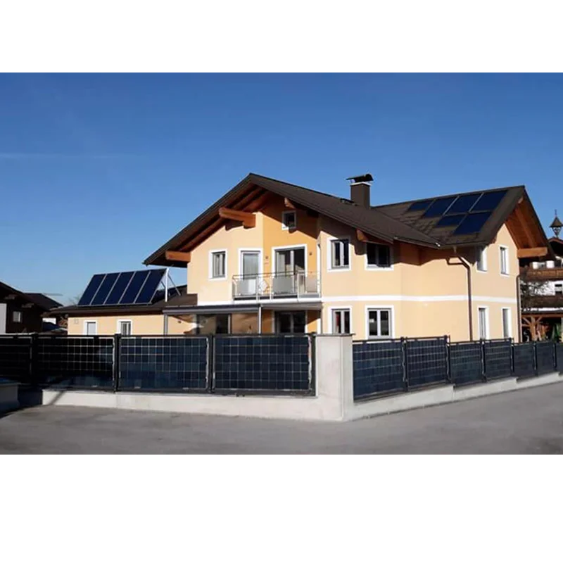 الوافدين الجدد مخصص نظام التركيب الشمسي مزدوج الوجهين الضوئية في الهواء الطلق سياج مقاوم للماء الشمسية لمزرعة المزرعة #5