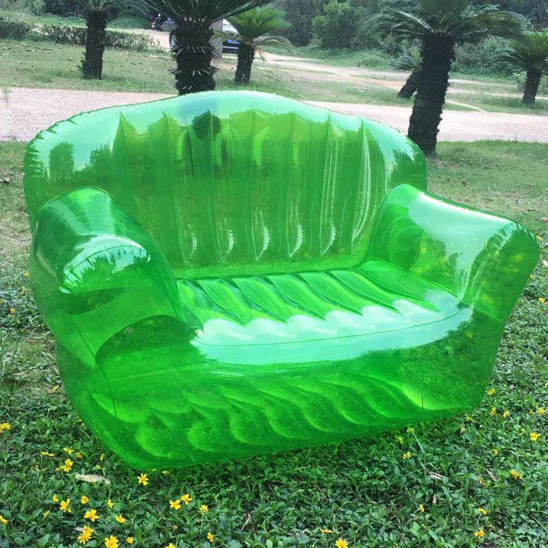 Silla inflable sofá doble PVC comodidad en el hogar