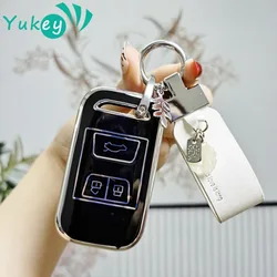 TPU Key Cover Remote Car Key Case for Chery Tiggo 4 7 Arrizo 5 3 Tiggo 8 Key Holder Protection Shell Fob