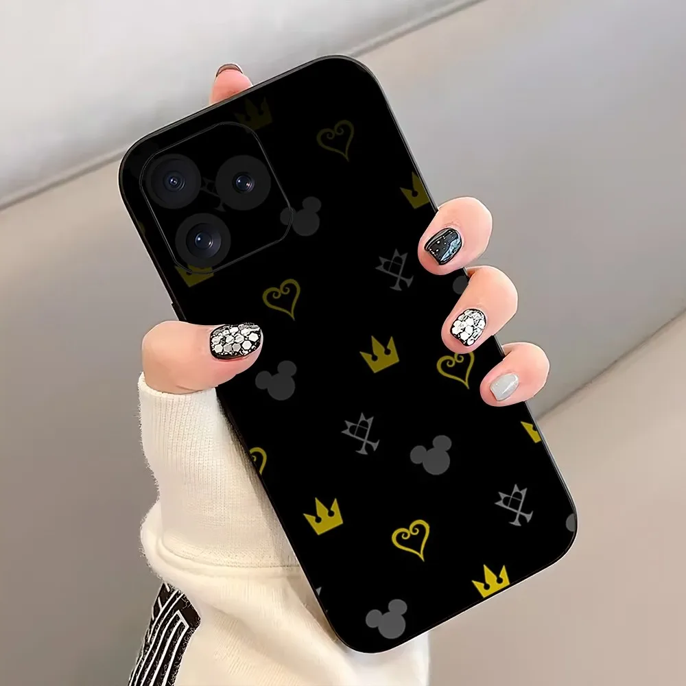 Kingdom Hearts Game Phone Case For iPhone 8 11 12 13 Pro 14 15 Mini X XR XS max Plus Shell