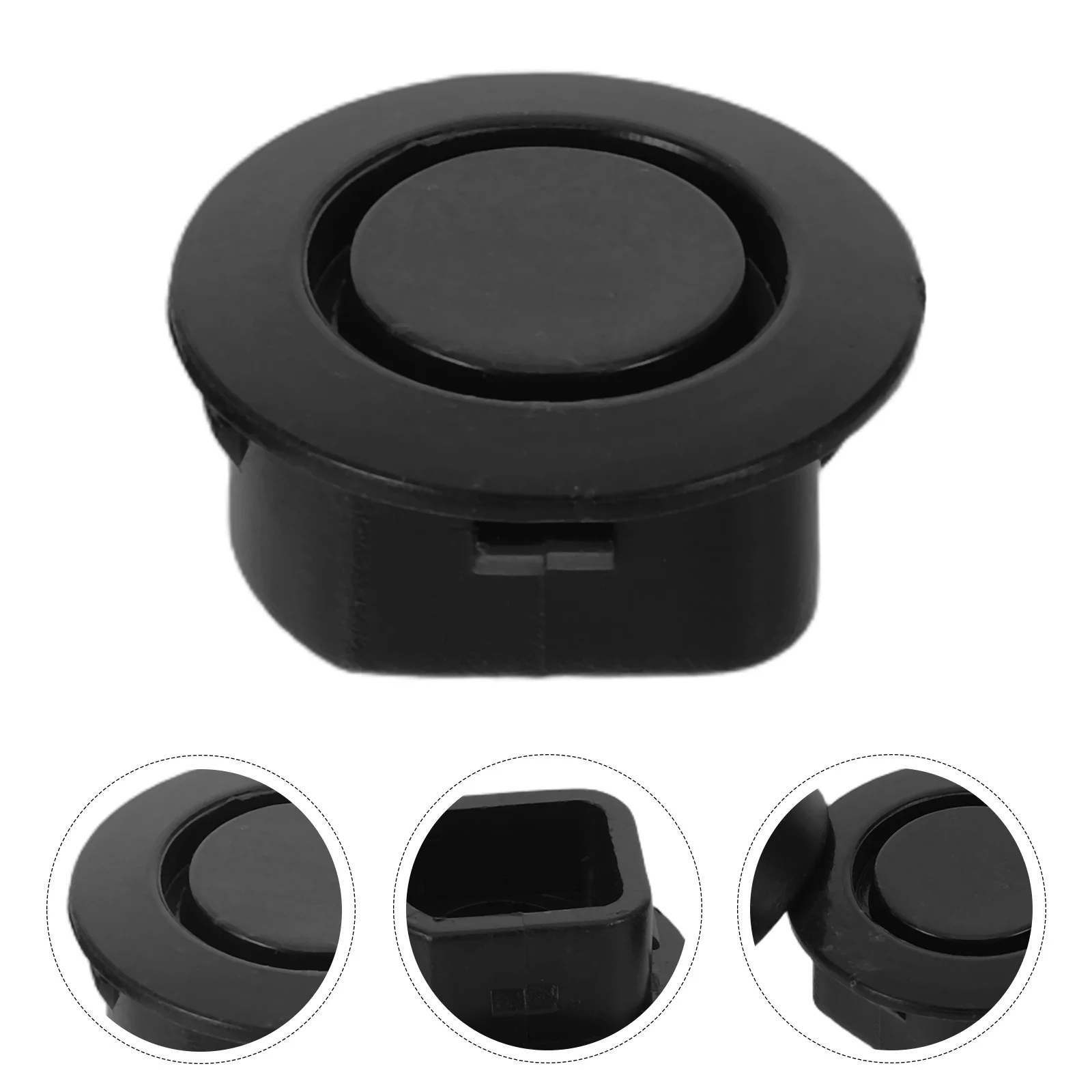 

100pcs Car Bumper Decorative Cover Universal Plastic Radar Hole Plug For Front Rear Bumpers Auto Body Protection Bumper Hole