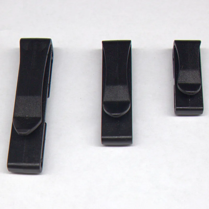 4PCS MOLLE Tactical Belt End Clips Waist Belt Loop Storage Buckle for Outdoor Camping Gear Accessories Pouch