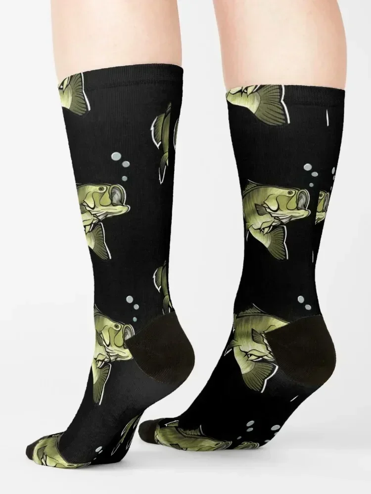 Bass Champ Socks gifts valentine gift ideas Novelties cotton Socks Women Men's