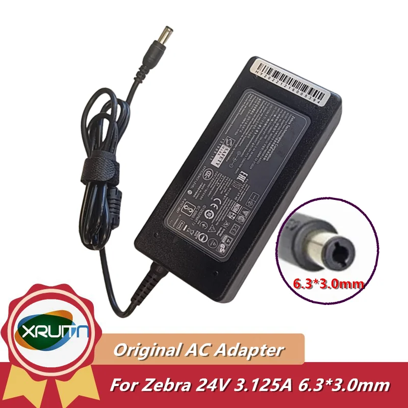 

Original SAWA-52-312524 AC Adapter 24V 3.125A 75W P1076001-006 Power Supply For ZEBRA GX420T GX430T ZD420 Charger FSP075-RAAN2