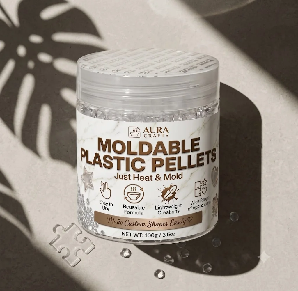Moldable Plastic Pellets DIY Thermoplastic Material Party Costume Props For Sculpting And Temporary Repair