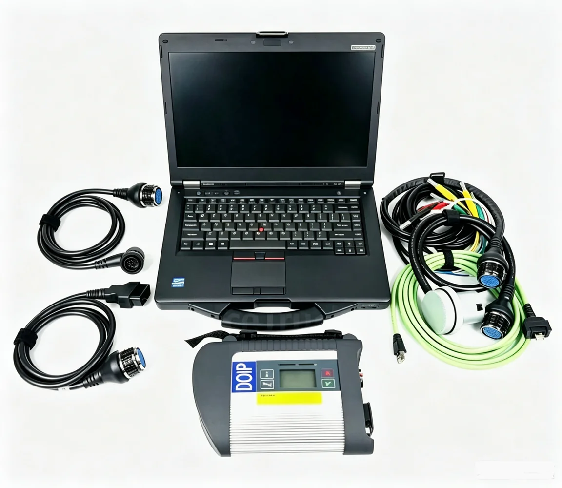 Ready To Use MB Star C4 With T420 Laptop Win10 SSD 2026.09 DAS Xentry DTS Professional Sd Connect C4 For Benz Diagnostic Tool