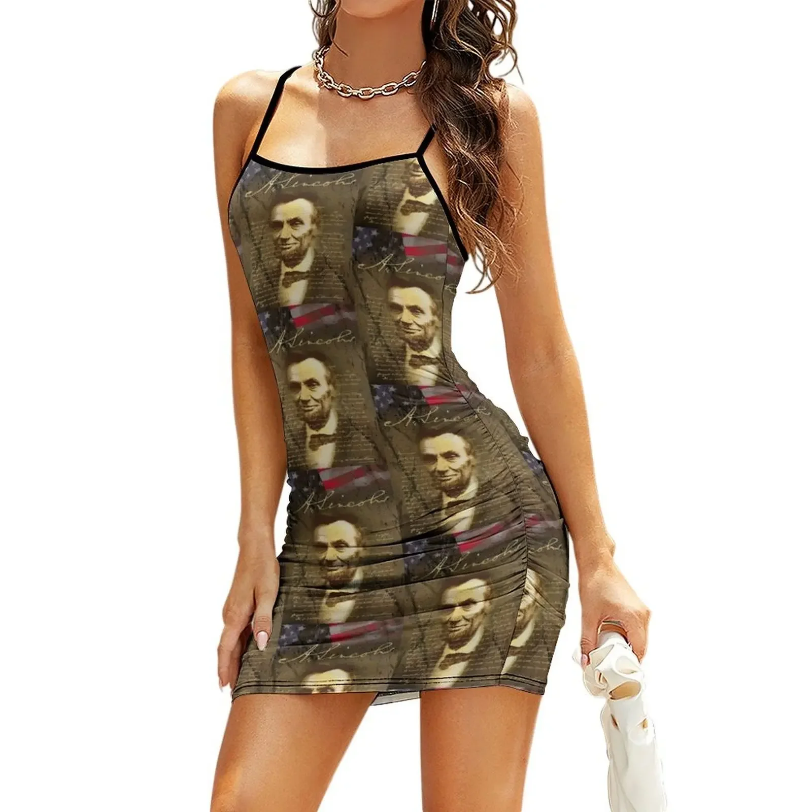 

Abraham Lincoln Sling Dress prom dresses dresses summer dress women summer Dress