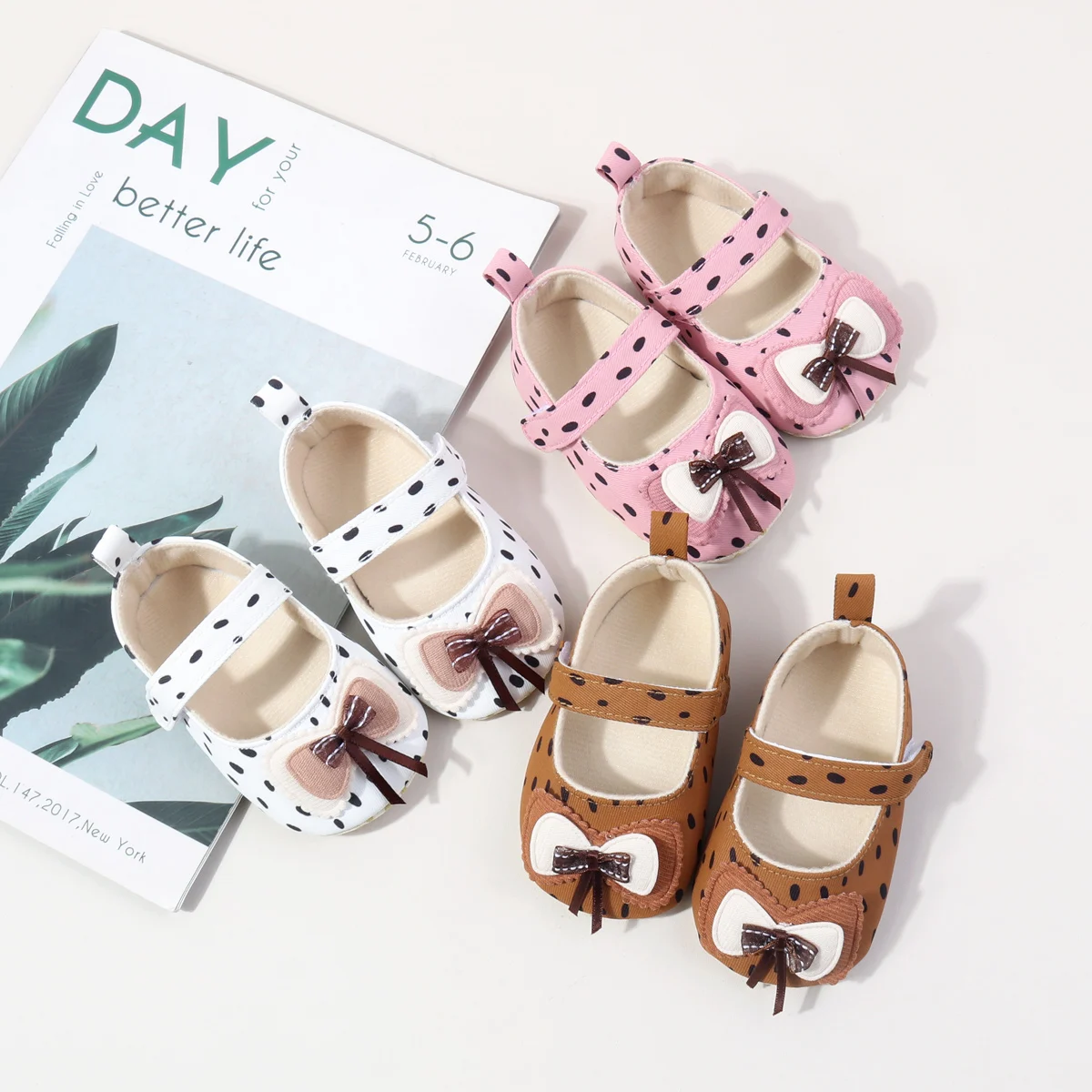 

2025 Spring and Autumn Baby Girl Princess Fashion Design Anti Slip Shoes Hign Quality Breathable Toddler Shoes First Walkers