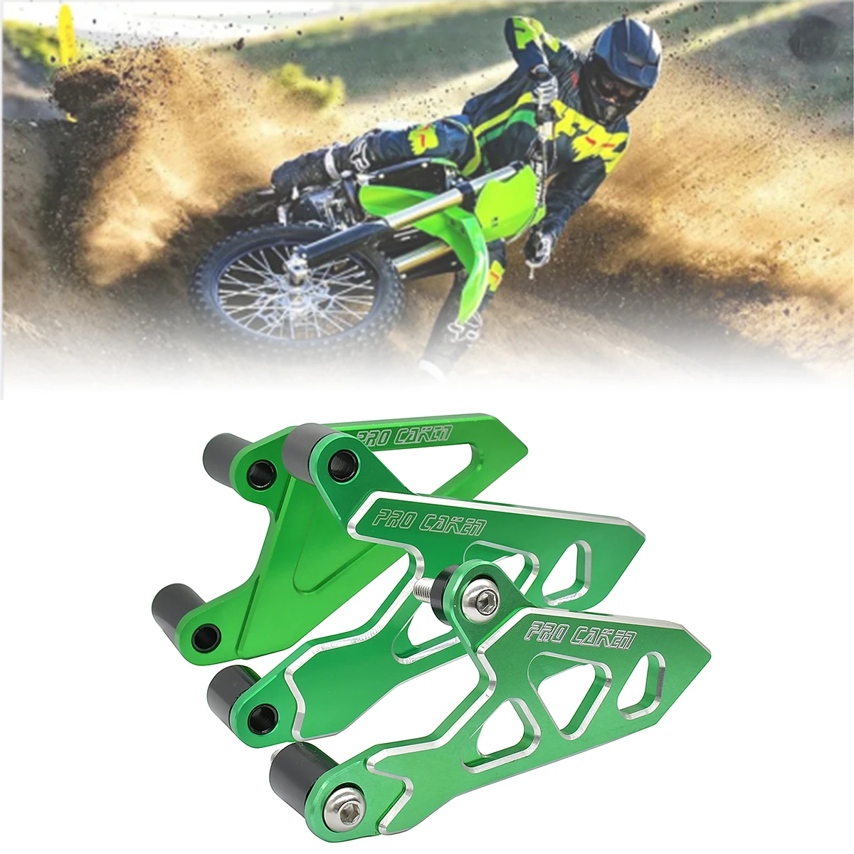 

For Kawasaki KX250F KX450F KX 125 250 250F 450F KLX250 D-TRACKER KX125 KX250 RMZ CNC Front Sprocket Cover Chain Protector Guard