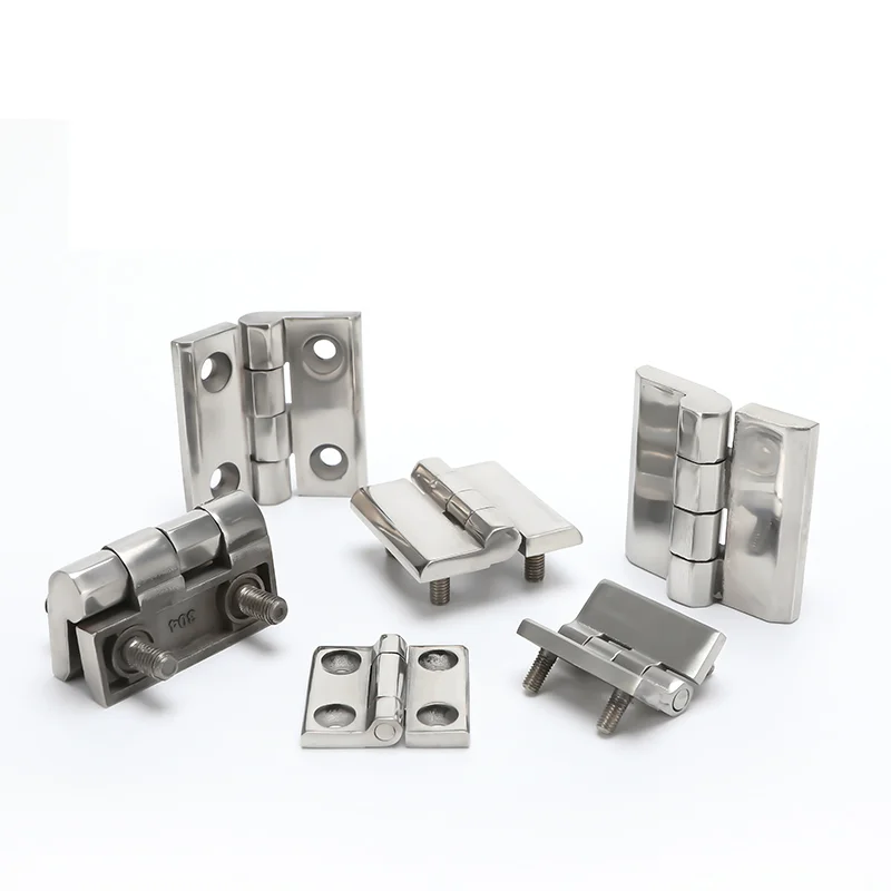 

CL226 Four-section Stainless steel 40/50/60mm Butt Hinges Metal Door Hinges Cabinet Box Backflap Shed Door Hardware Accessories