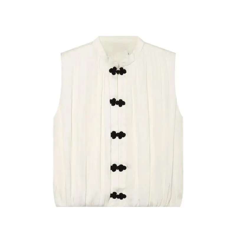Withered Southern France Minimalist Women's Matching Sets Woman Clothes Sleeveless Rope Knot Top Elastic High Waist Skirt Set