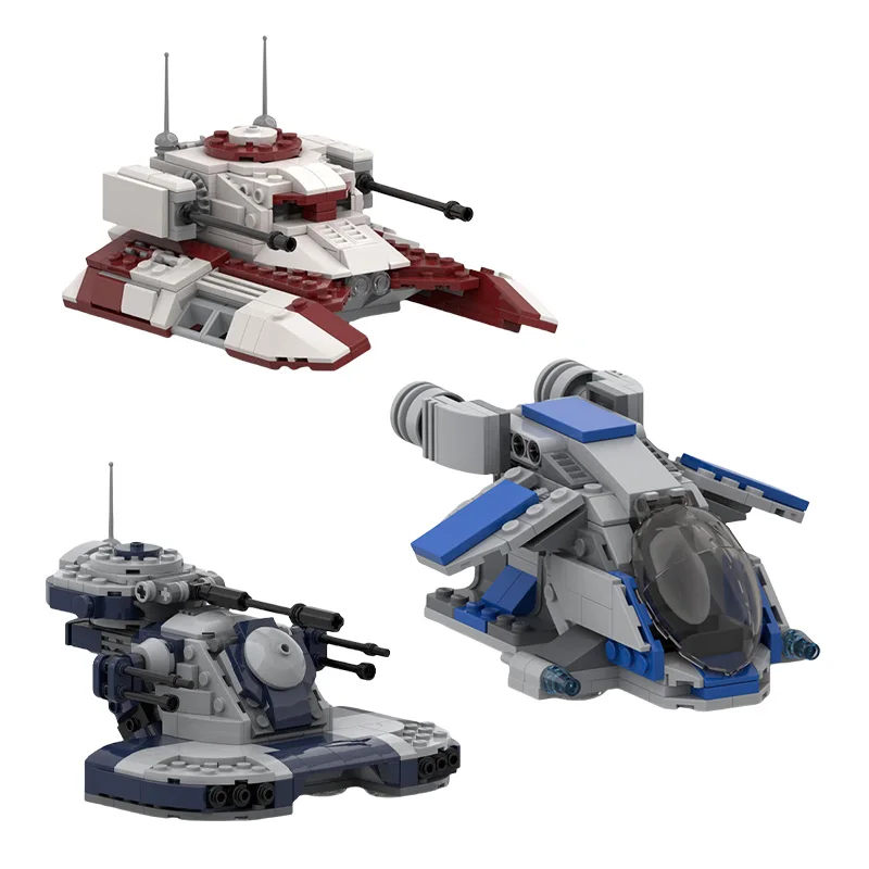 MOC Building Blocks Toy Space Series War Building Set - Military Tank Vehicle Building Toy - Suitable as a Holiday Gift