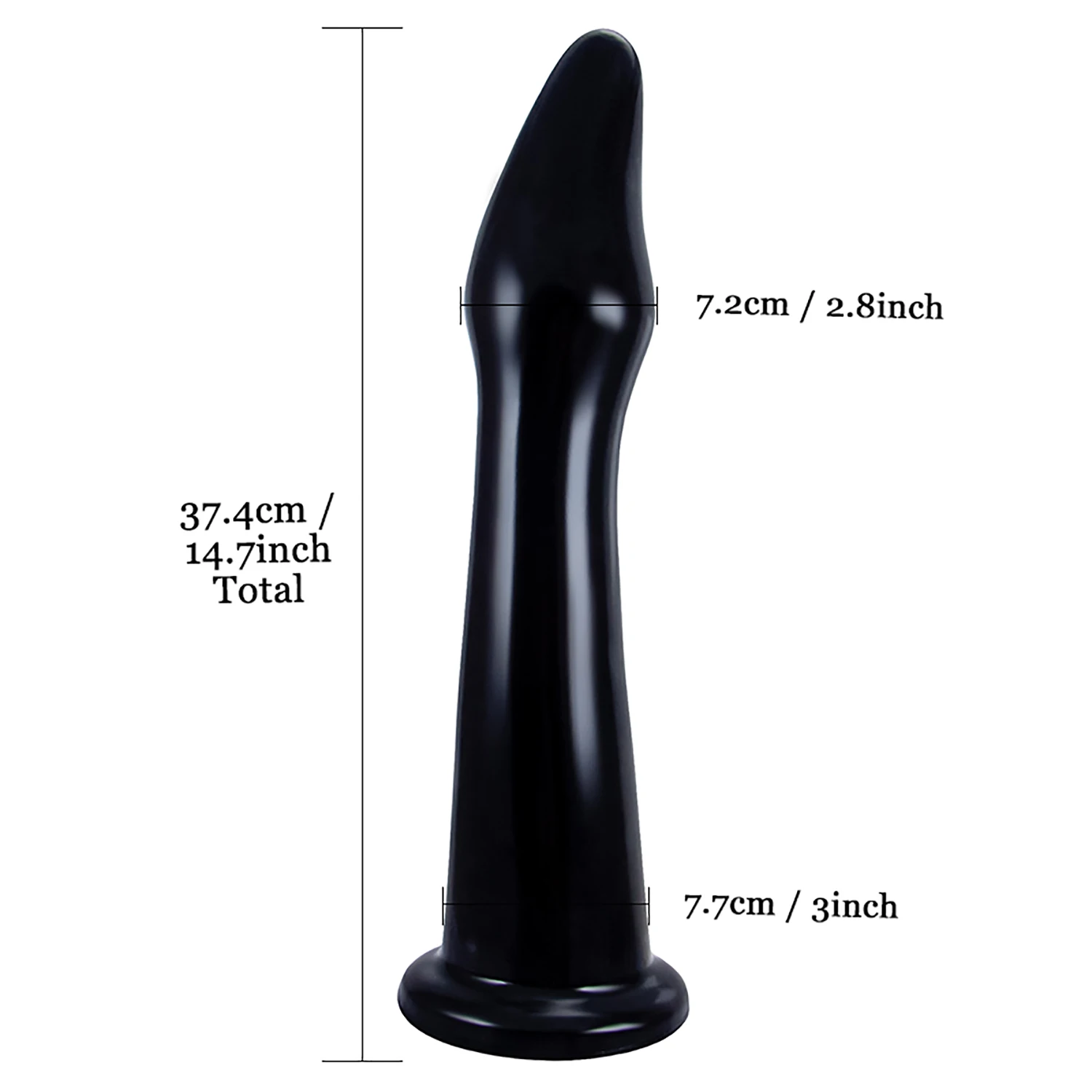 Oversized Anal Plug Dildo with Suction Cup Stimulate Anus Vagina Long Butt Plug Soft Penis Anal Dilator Sex Toys Masturbator